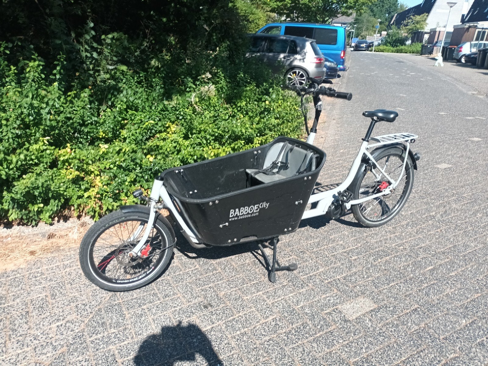 babboe city mounten limeted edition electrische bakfuets, Fietsen en Brommers, Gebruikt, Elektrisch, 2 kinderen, Schijfrem