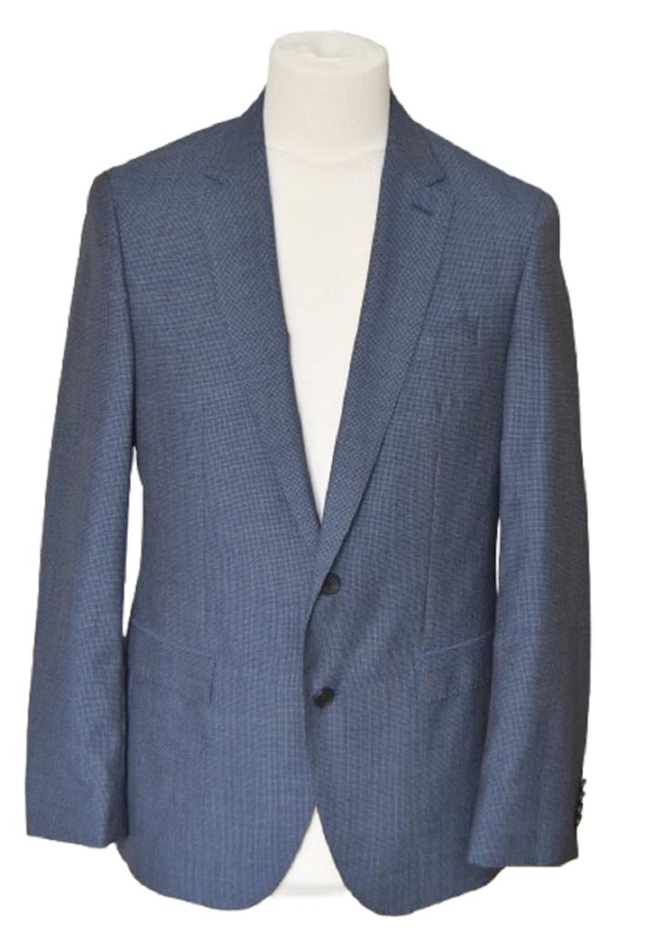 Nieuw Hugo Boss mini ruit colbert, jasje, blauw, Mt. 50 / M, Nieuw, Hugo Boss, Verzenden, Maat 48/50 (M)