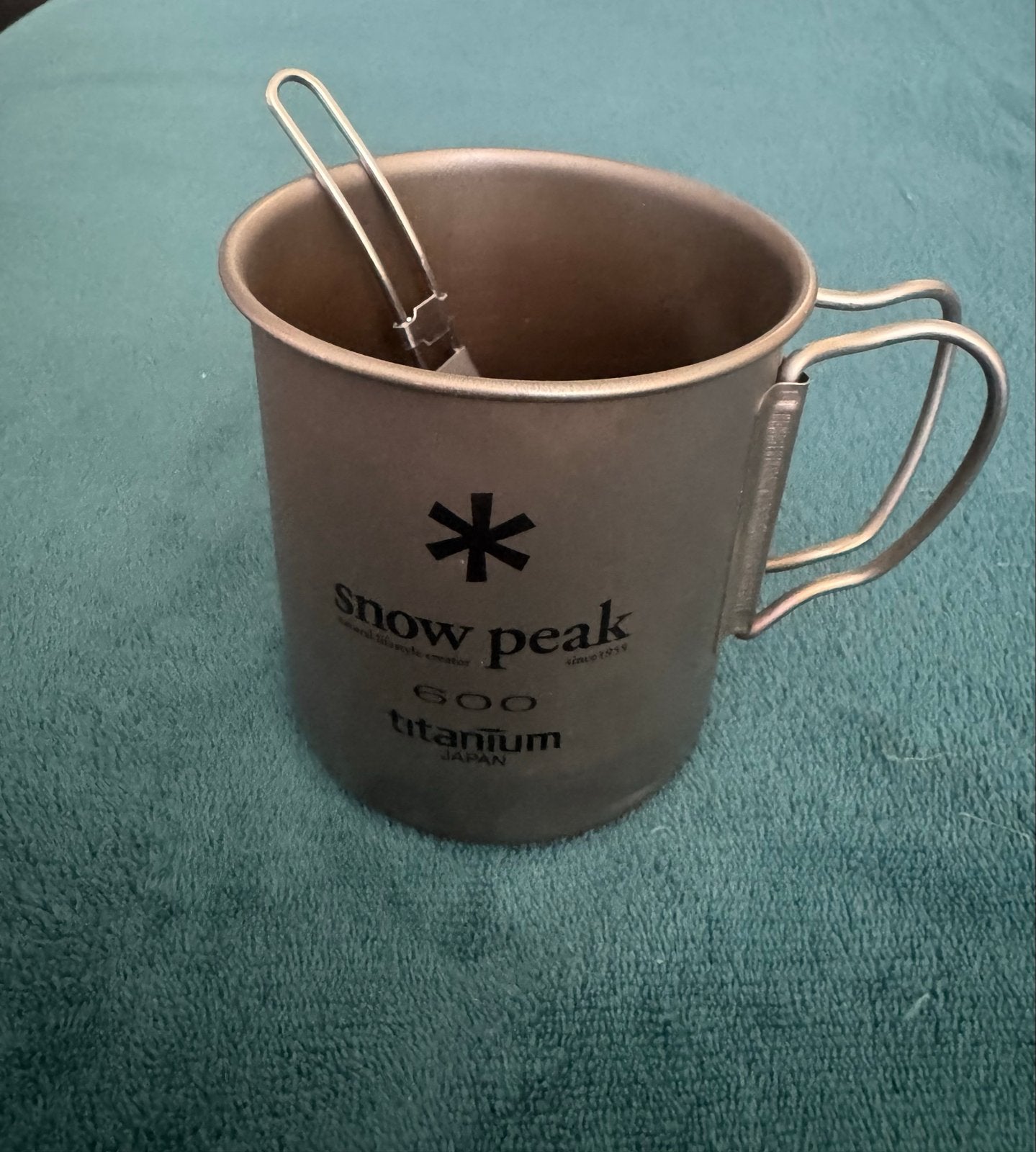 SNOW PEAK Titanium kookset, Ophalen of Verzenden, Gebruikt