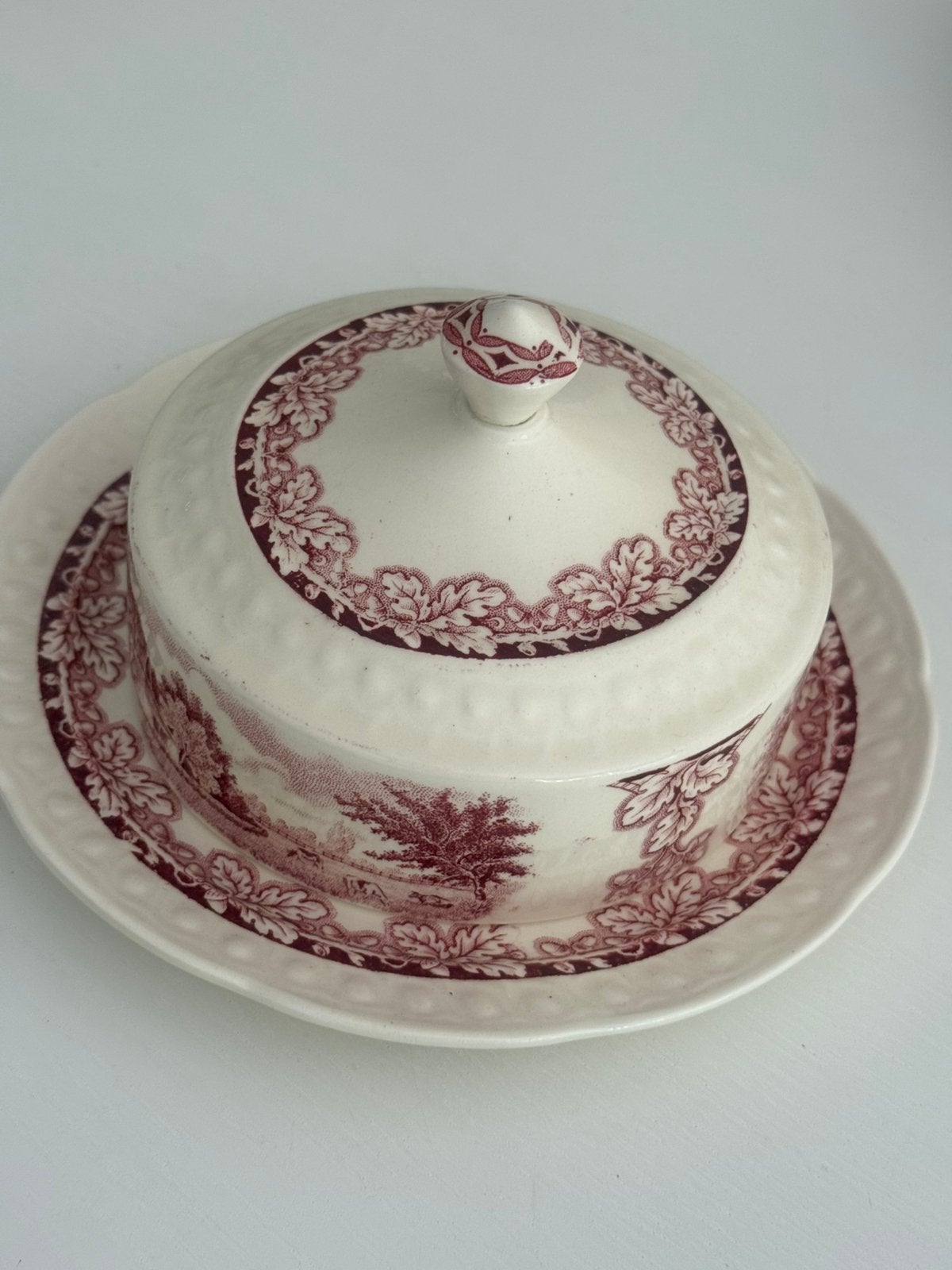 Boerenhoeve rood botervloot, Antiek en Kunst, Ophalen of Verzenden