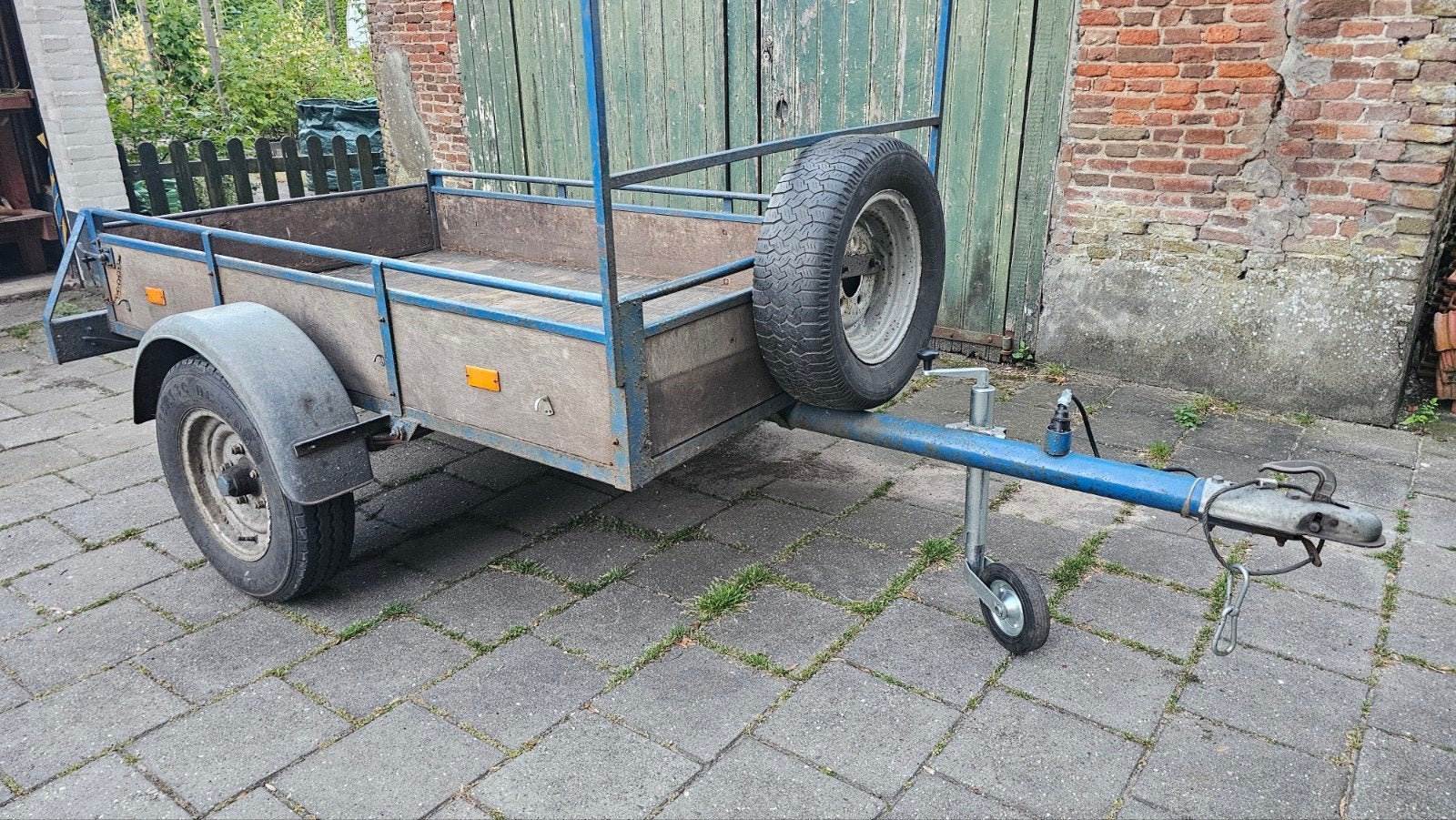 Nostalgische aanhanger (2x1,15m)  tot 750 kg, Auto diversen, Aanhangwagen-onderdelen, Ophalen, Gebruikt