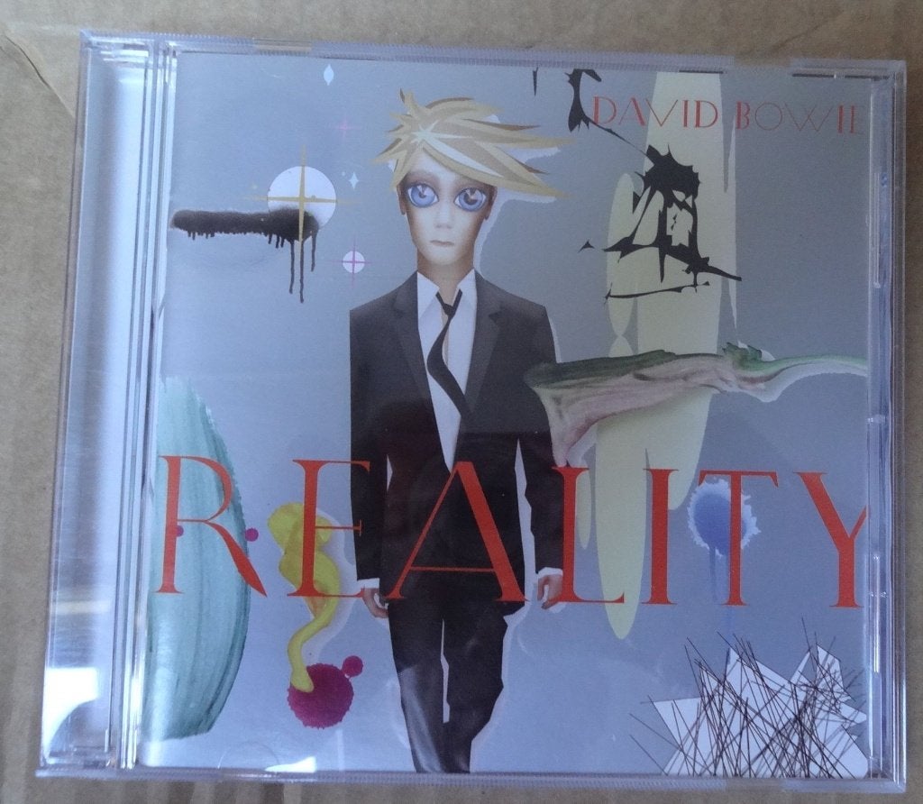 cd DAVID BOWIE   reality, Pop, Ophalen of Verzenden, Zo goed als nieuw, Inclusief boekje