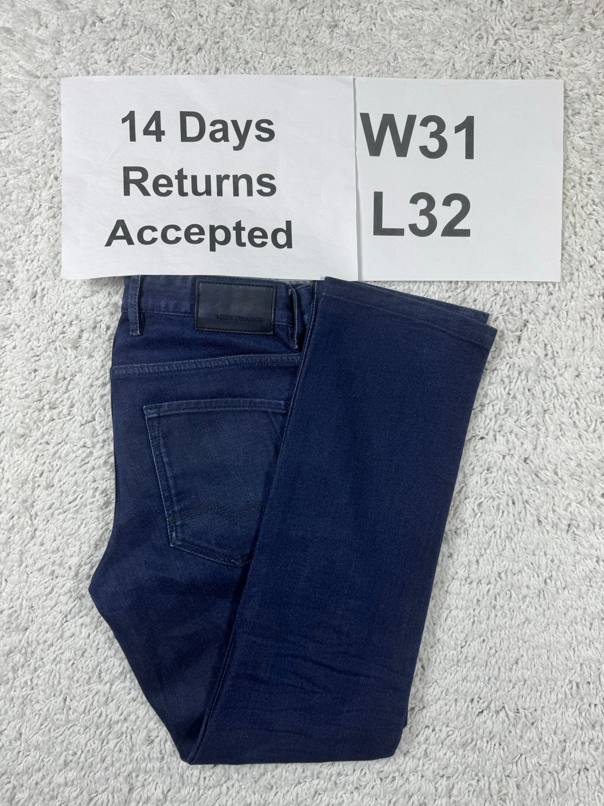Hugo Boss Orange 24 GUSTY Regular Jeans W31 L32 2654, Kleding | Heren, Spijkerbroeken en Jeans, G, G, W32 (confectie 46) of kleiner