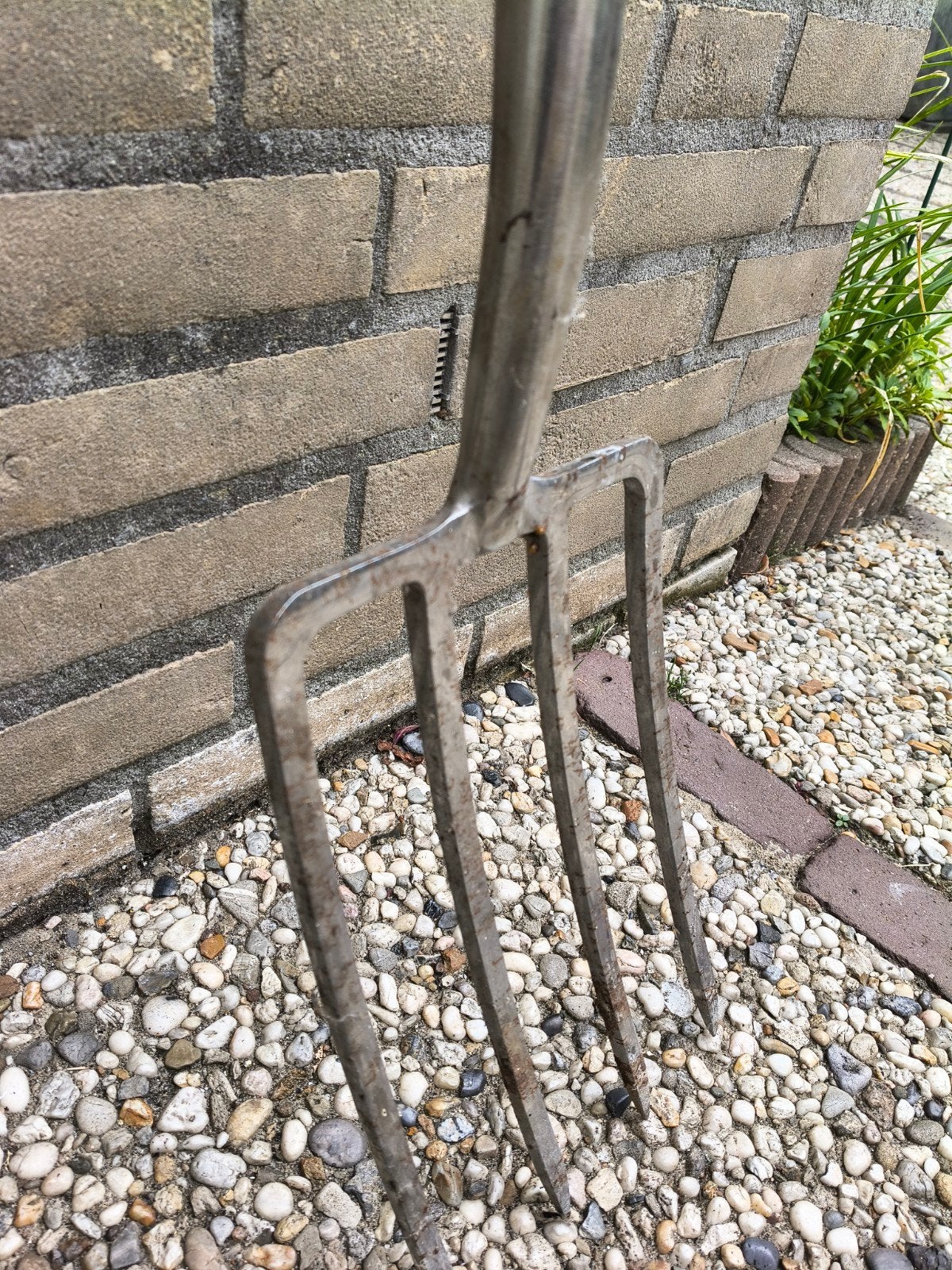 nieuwe tuinvork riek- Ideaal voor tuinwerk, Ophalen of Verzenden, Gebruikt, Vork