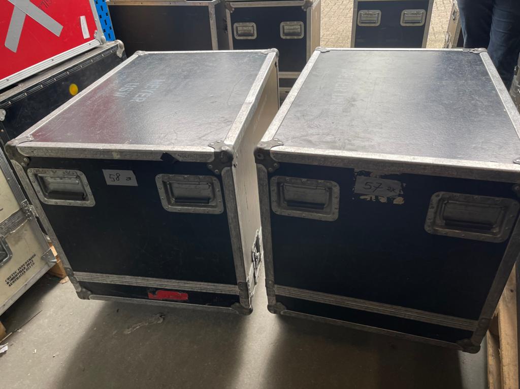 SPEAKERCASE / SPEAKER STOLPCASE 85x60cm 12+49cm Hoog nr.58, Muziek en Instrumenten, Ophalen, Gebruikt, Overige instrumenten, Flightcase