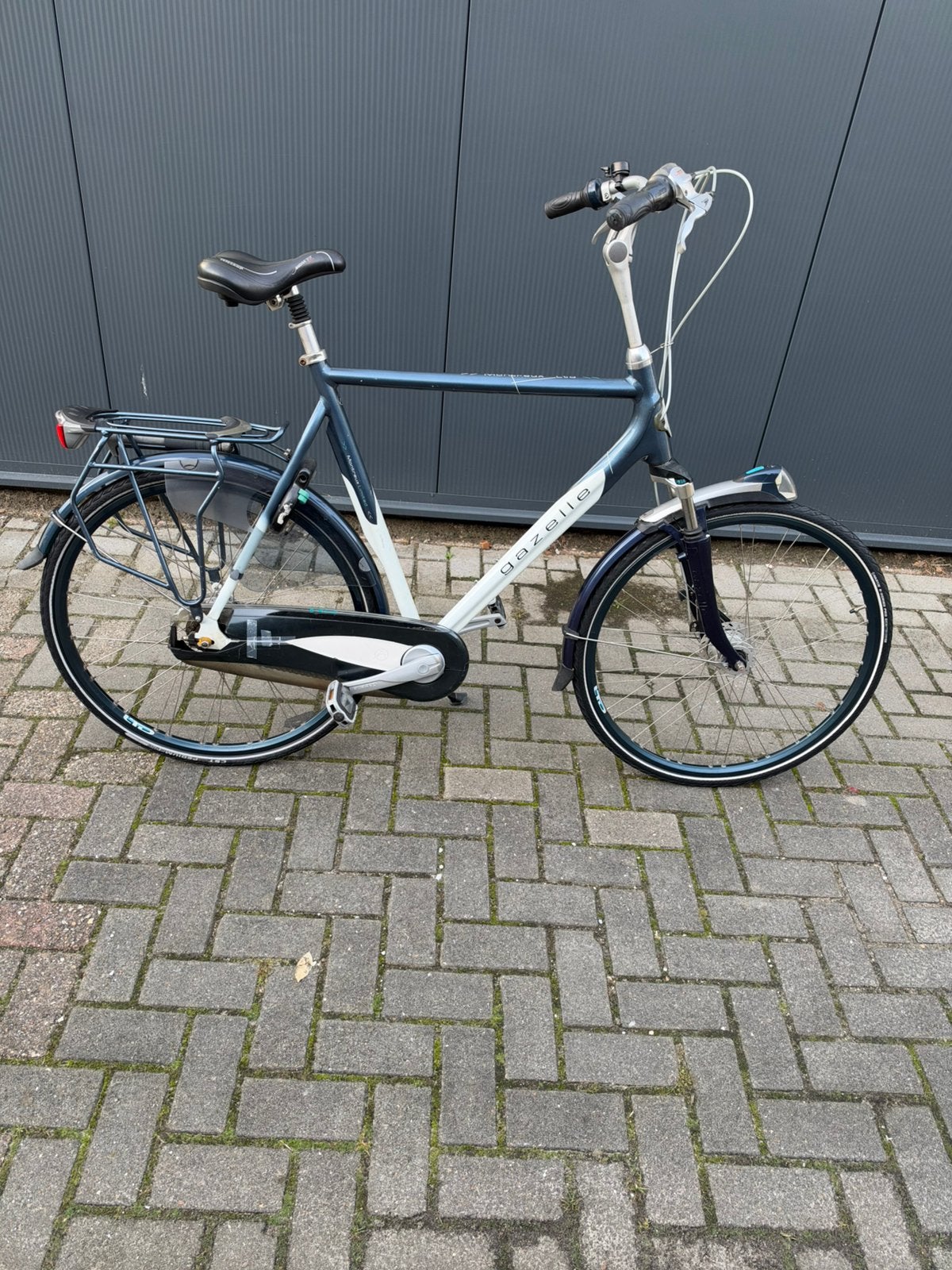 Gazelle Heren Fiets, Fietsen en Brommers, Ophalen, Versnellingen, Zo goed als nieuw, 65 cm of meer