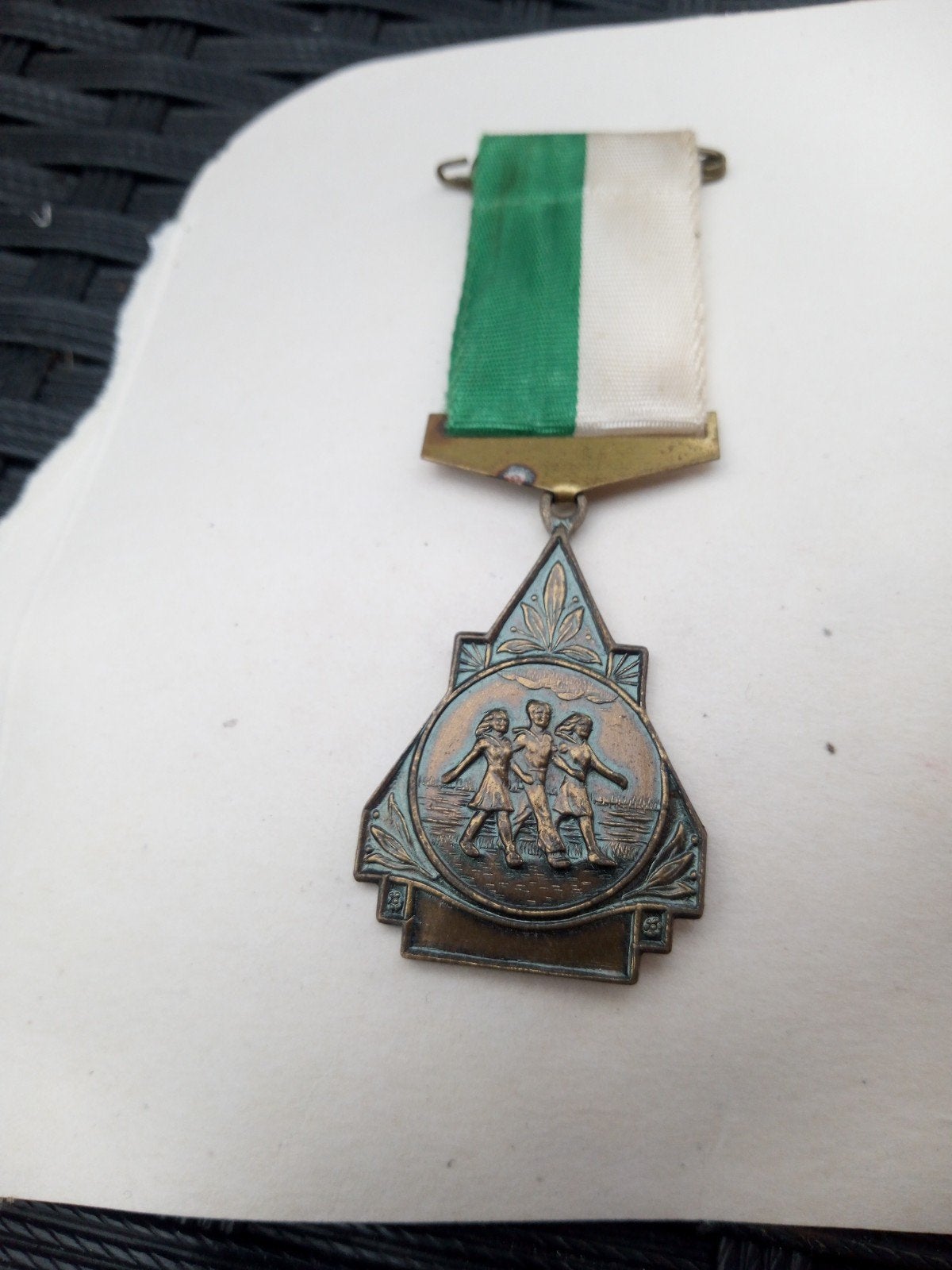 Medaillon Pinkstertocht W.S.V. Milsbeek, Verzamelen, Ophalen