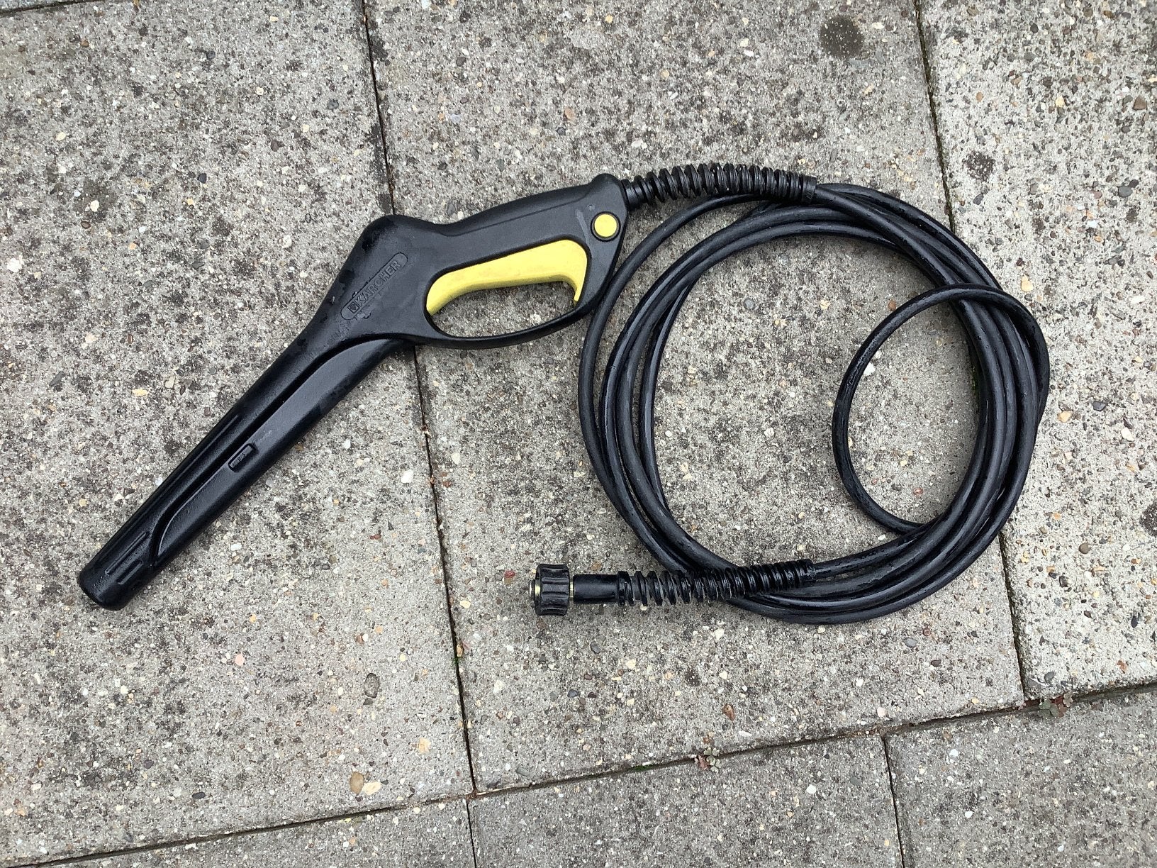 Karcher slang met spuit-handvat, Met autostop en -start, Kärcher, Ophalen of Verzenden, Zo goed als nieuw