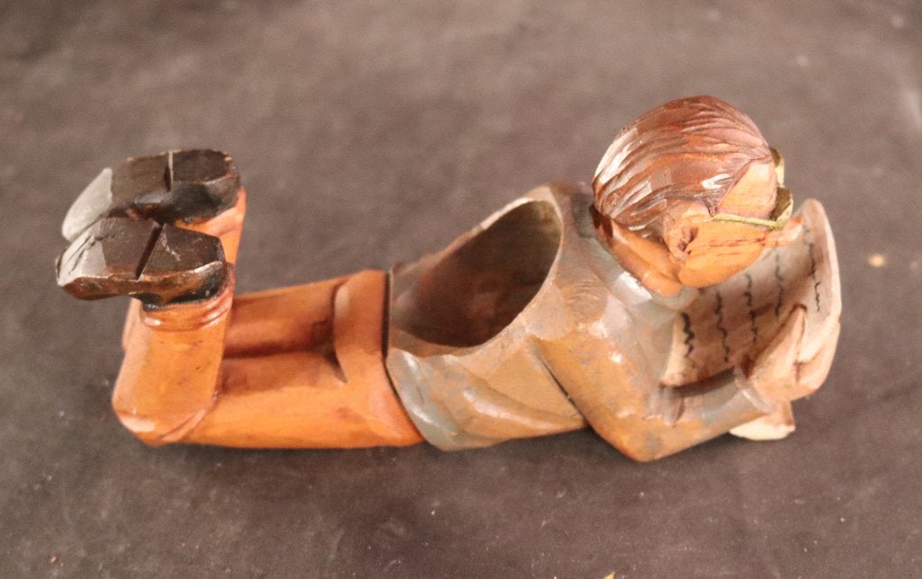 Antieke houder voor een pijp, Antiek en Kunst, Ophalen of Verzenden