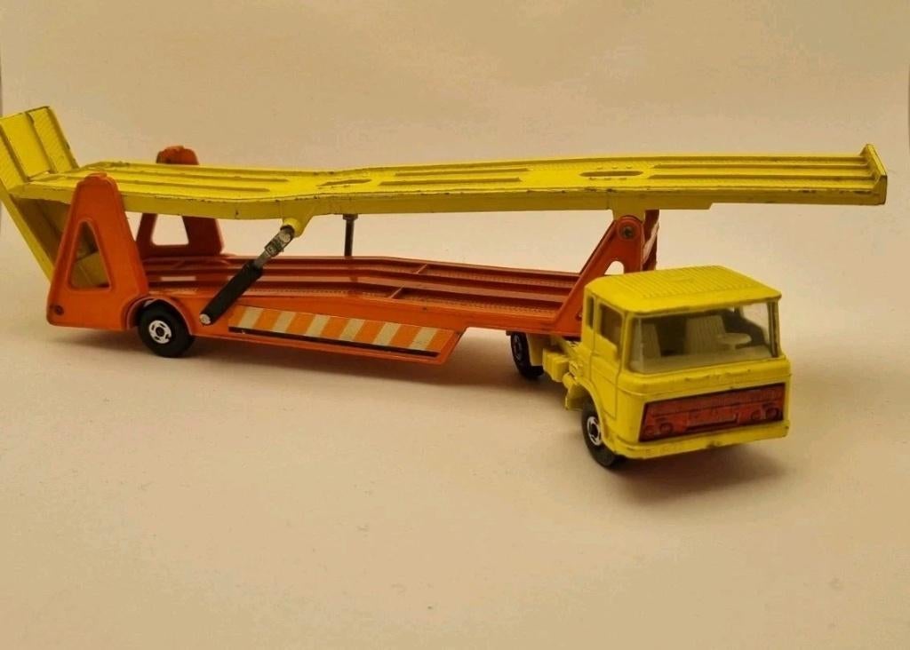 DAf K-11 Car Transporter 1970, Ophalen of Verzenden, Zo goed als nieuw, Bus of Vrachtwagen, Matchbox