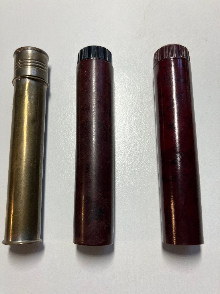 Antieke/Vintage Jodium Tinctuur Beschermbuisjes (3 stuks), Ophalen of Verzenden, Gebruikt