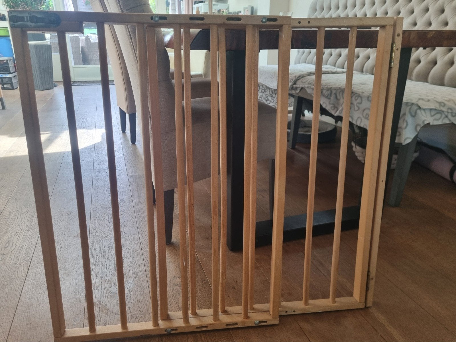 Houten traphekje, Ophalen, Hout, 100 tot 115 cm
