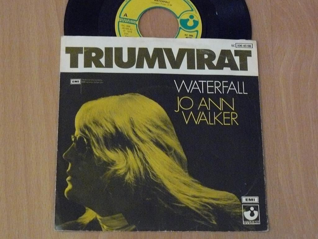 single Triumvirat * Waterfall, Verzenden, Gebruikt, Pop