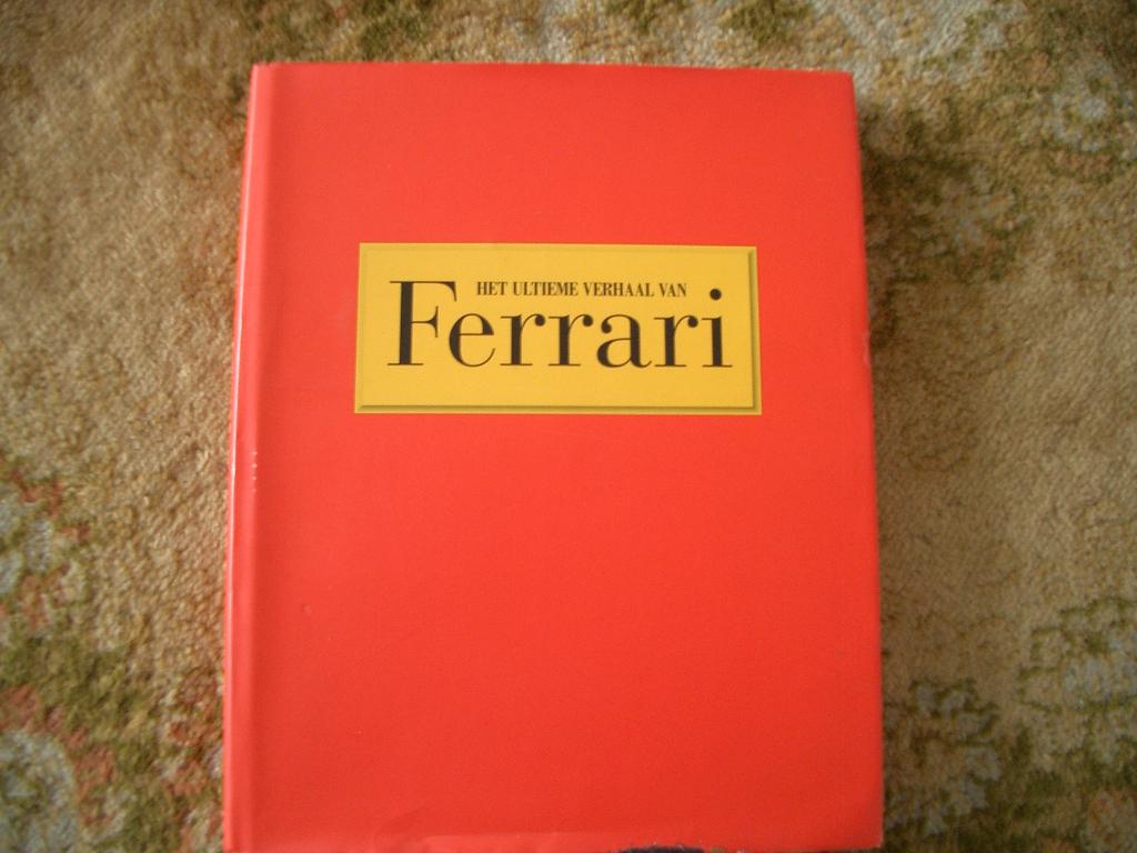 parragon boek ferrari geschiedenis autosport decoratie sfeer, Ophalen of Verzenden, Gebruikt, Auto's
