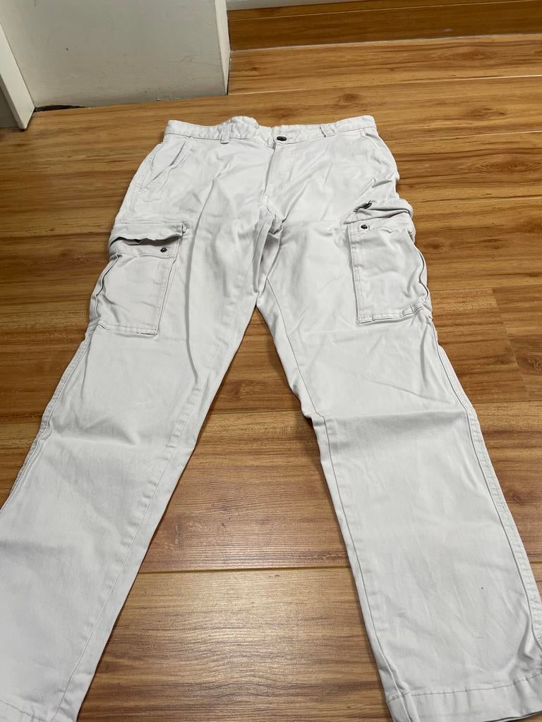 Zara Cargo Broek Heren - Beige, Maat 40 (EUR), Ophalen of Verzenden, Zo goed als nieuw