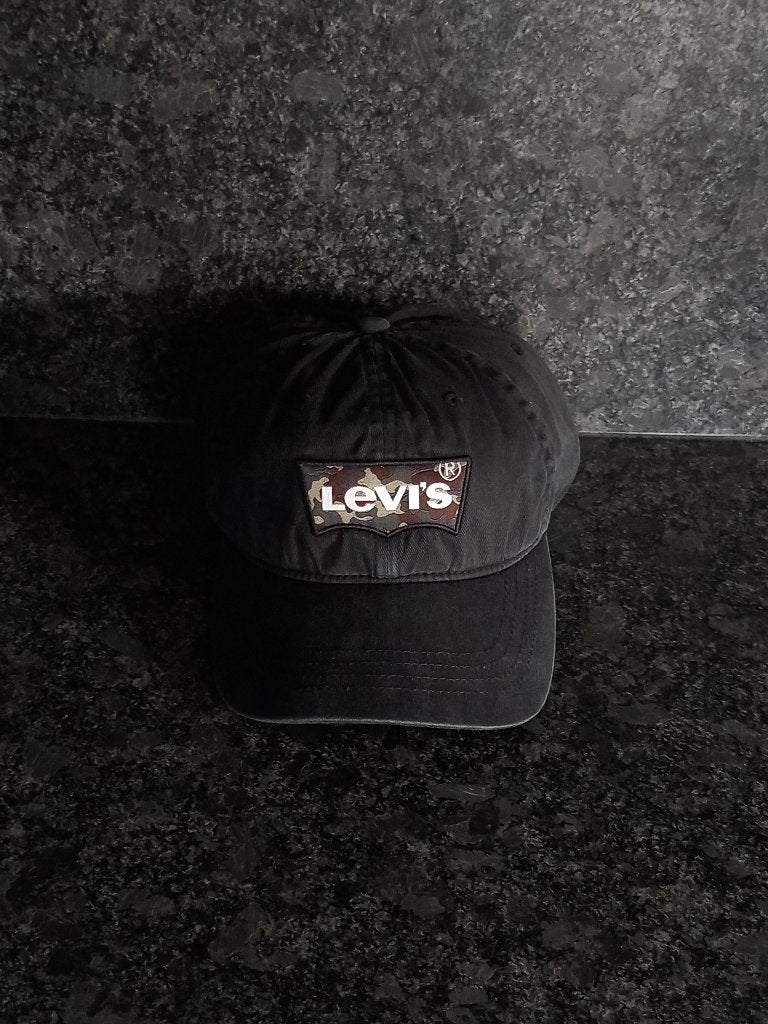 Levi Strauss Levi's Original Pet zwart one size goede staat!, Kleding | Heren, Hoeden en Petten, Levi's / Levi Strauss, One size fits all
