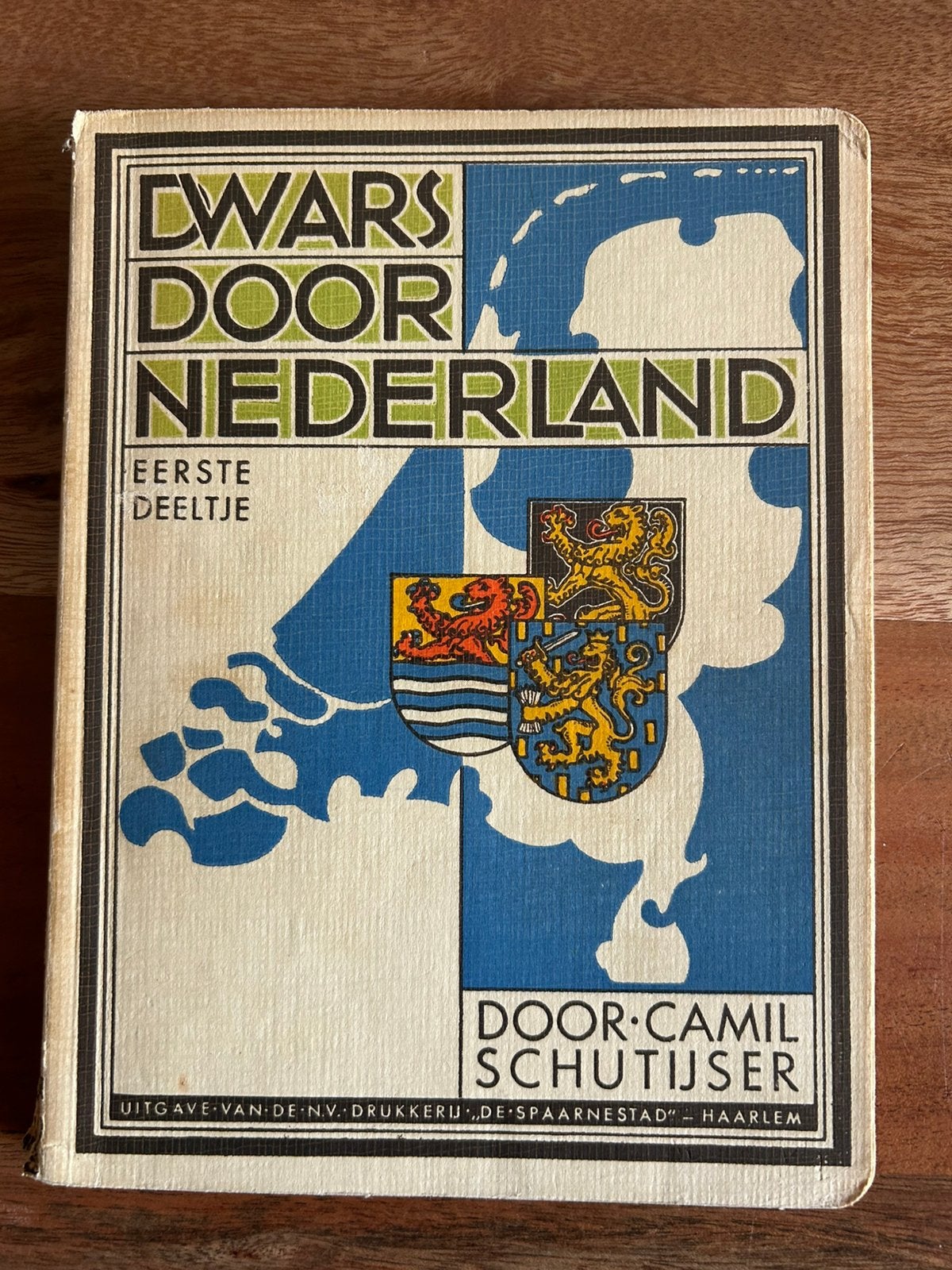 Camil Schutijser - Dwars door Nederland - Eerste deeltje, Ophalen of Verzenden, Camil Schutijser - uit 1948?