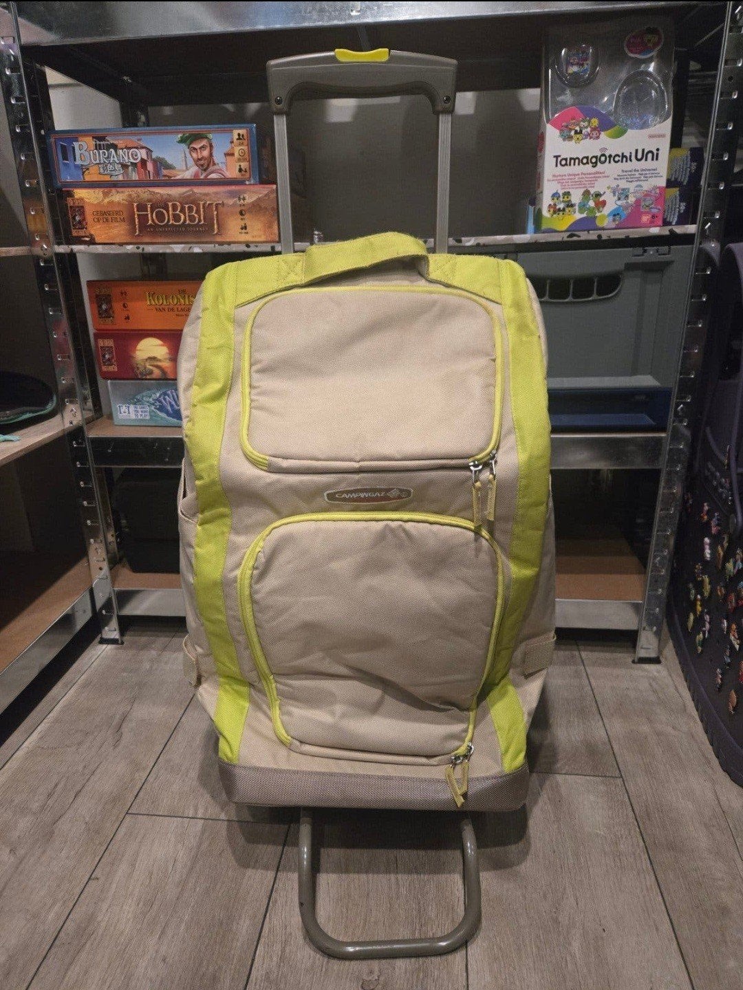 trolley koeltas Campingaz, Ophalen