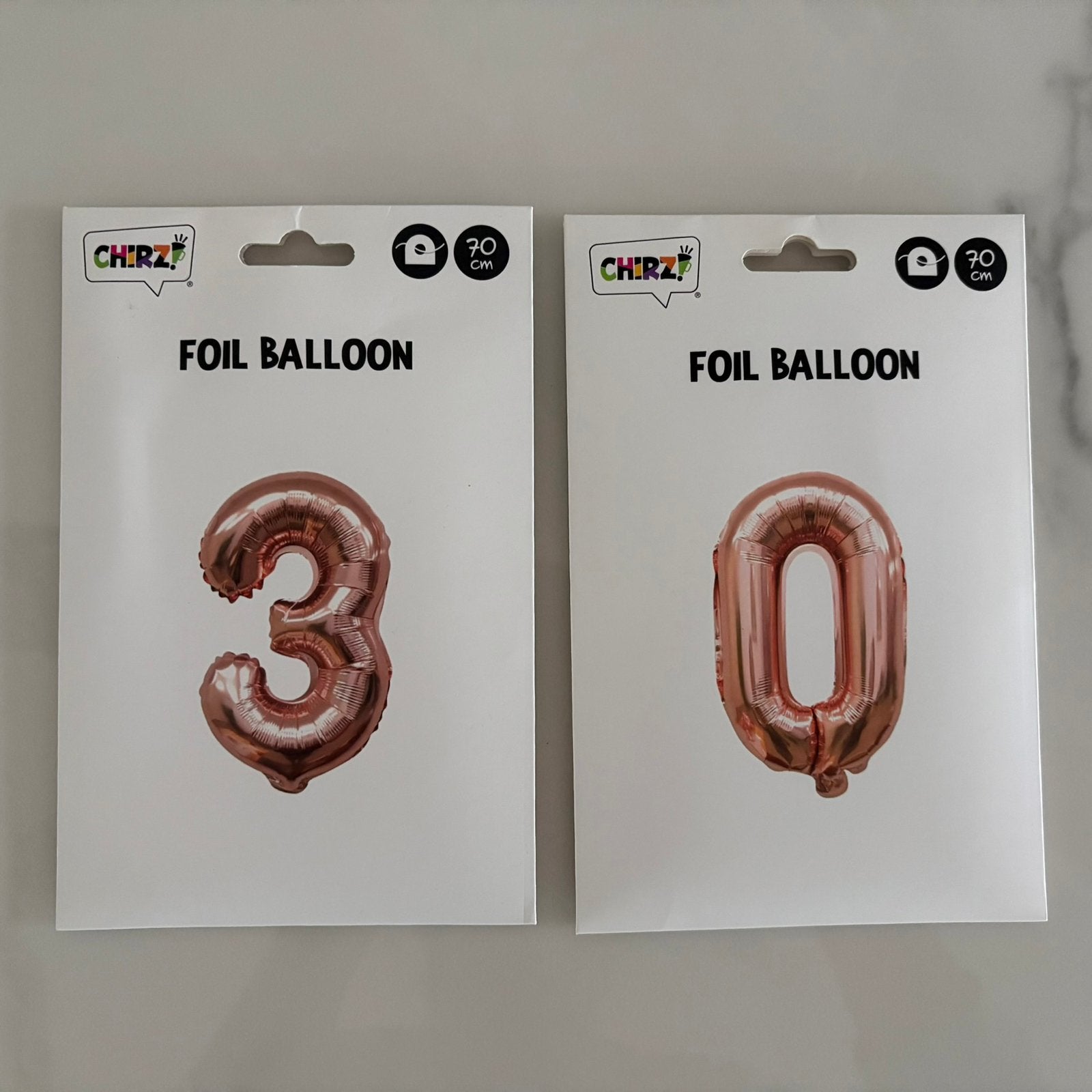 30 jaar jubileum/verjaardags ketting, Hobby en Vrije tijd, Ophalen of Verzenden, Nieuw