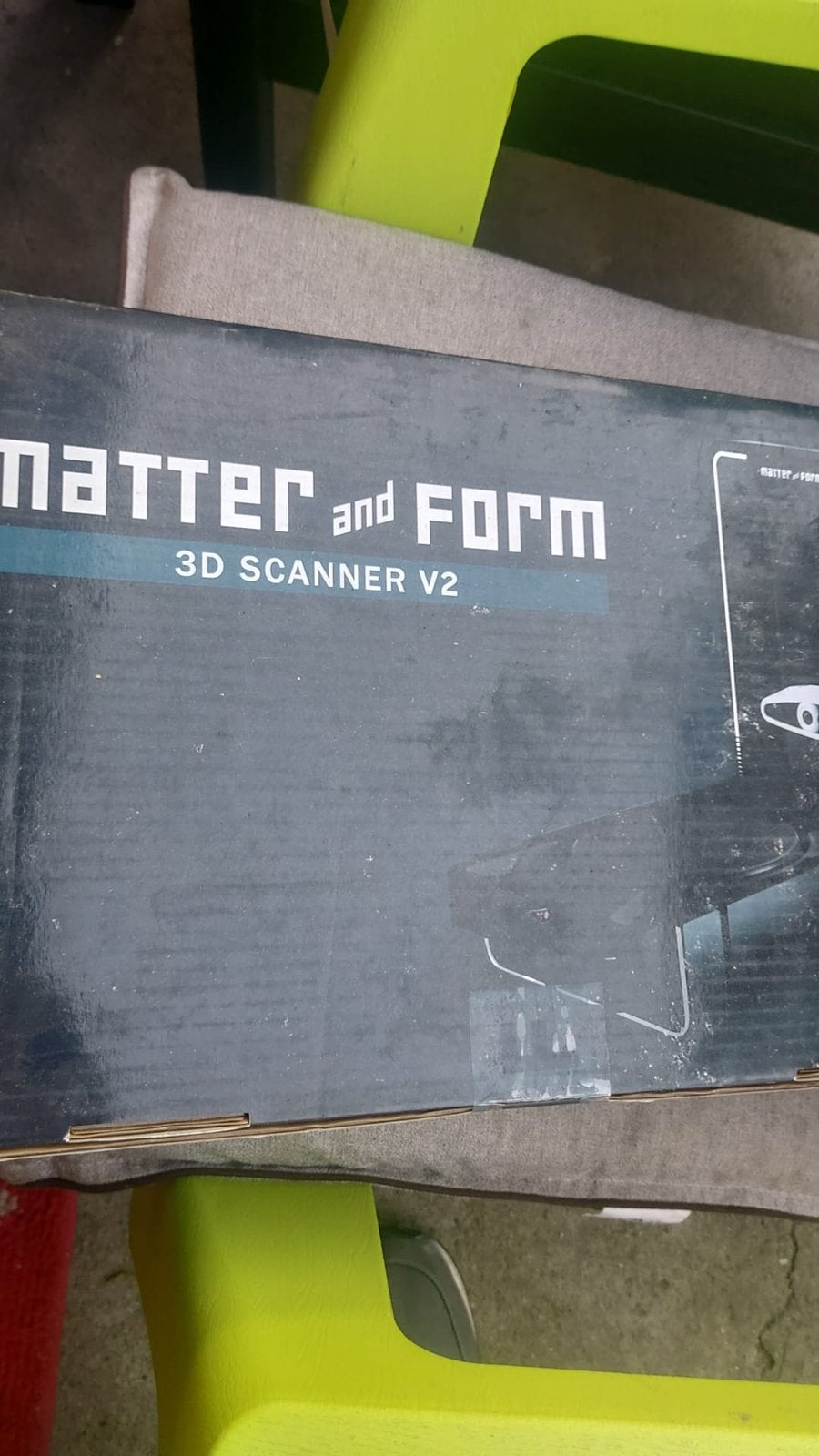 Matter and Form 3D Scanner V2, Computers en Software, 3D Printers, Zo goed als nieuw, Ophalen of Verzenden