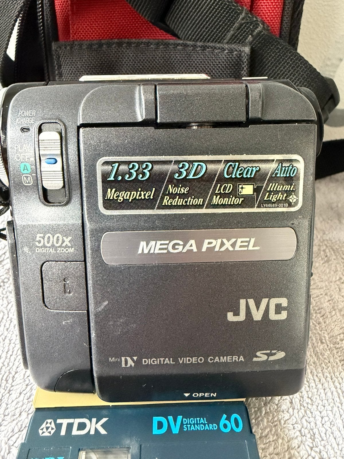 JVC DV (is klein formaat cassettebandjes) Handycam, Ophalen of Verzenden, Overige soorten