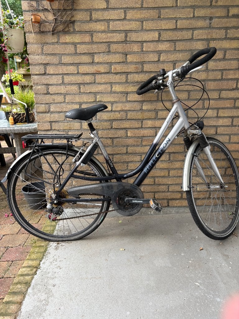 Damesfiets, Gebruikt, Versnellingen, 56 cm of meer, Ophalen
