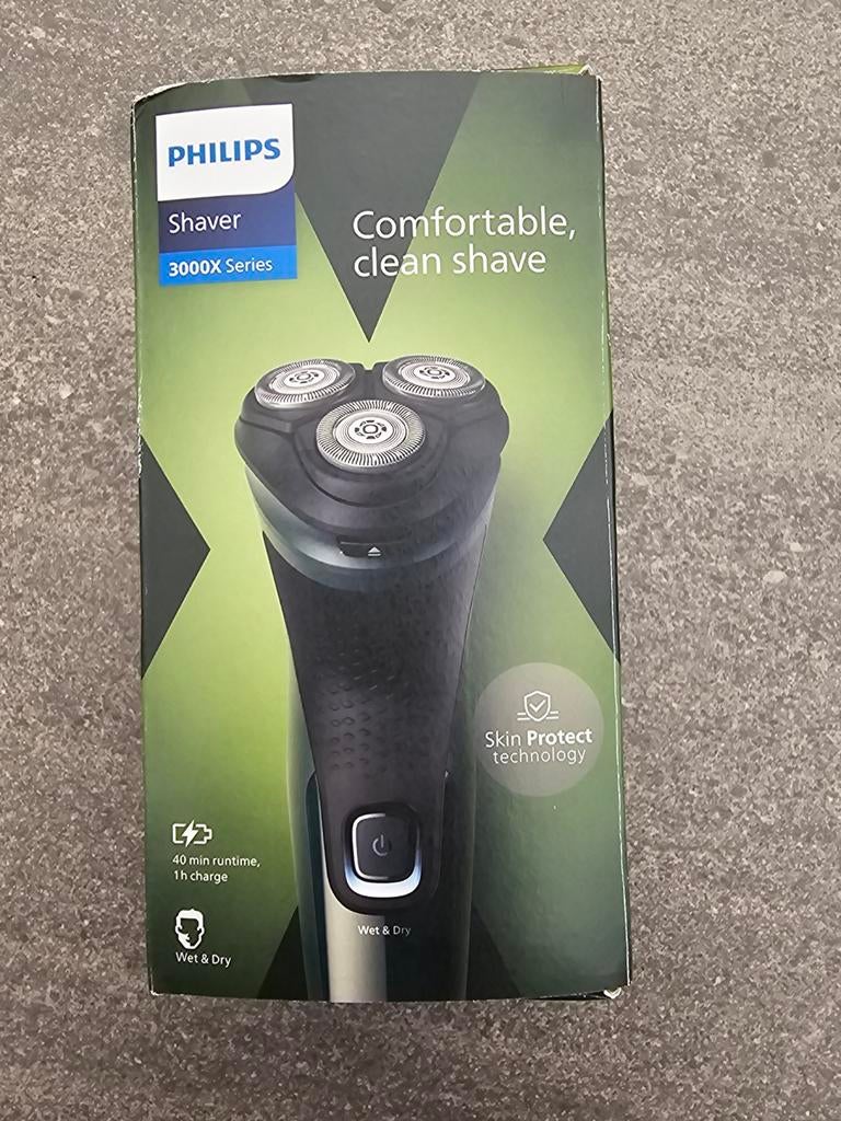 Philips Shaver 3000X Series - Comfortabel en Schoon Scheren, Ophalen of Verzenden, Zo goed als nieuw, Scheren en Epileren