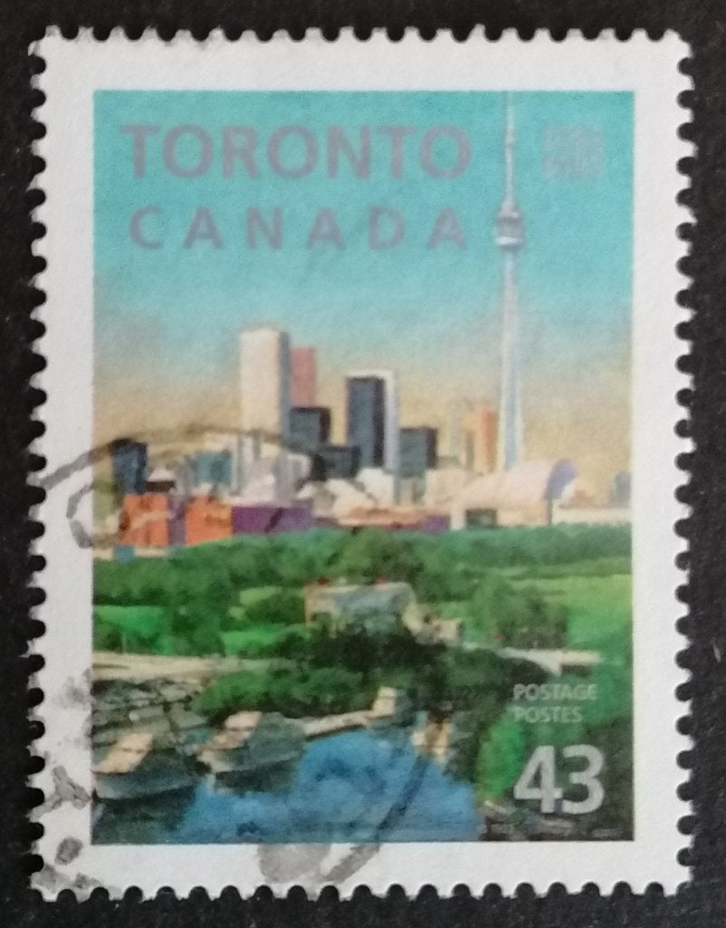 CANADA - 200 jaar Toronto 1993, Verzenden, Gestempeld, Noord-Amerika
