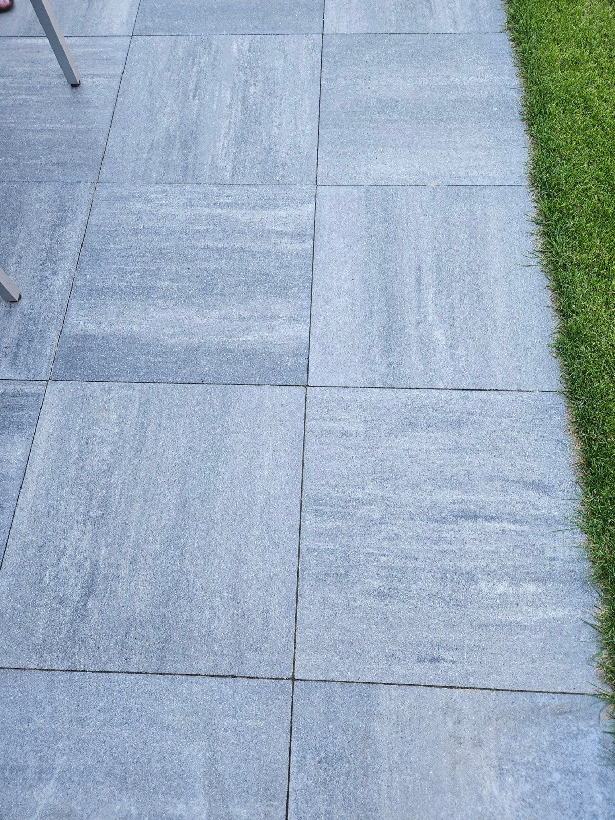 12 grijze terrastegels die ik over heb. 50x50cm, nieuw., Tuin en Terras, Ophalen, 5 tot 10 m², Zo goed als nieuw, Beton