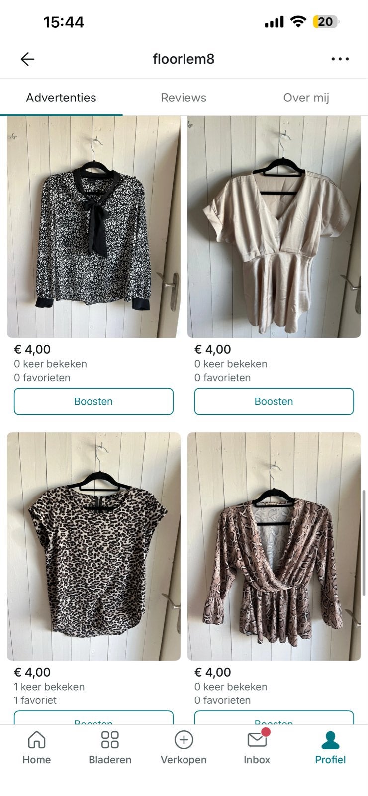 Mega Sale Vinted floorlem8: Kleding in alle maten!, Ophalen of Verzenden, Gedragen