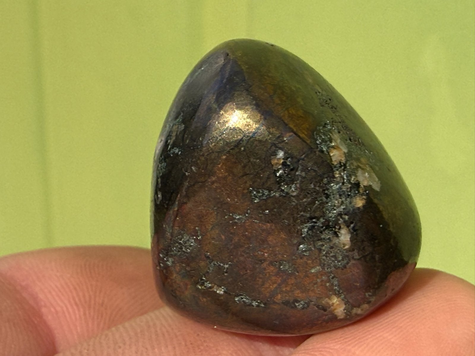 Chalcopyriet uit Peru broekzaksteen mineralen, Ophalen of Verzenden, Mineraal
