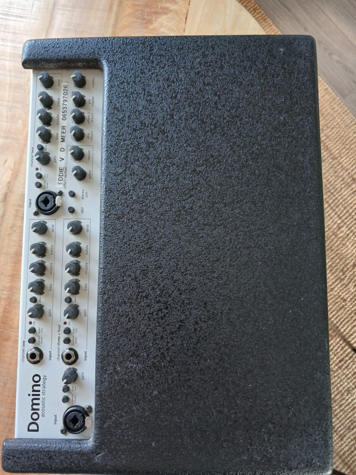 AER Domino 2 Acoustic Strategy Gitaarversterker, Muziek en Instrumenten, Ophalen, Gebruikt, Gitaar, 100 watt of meer