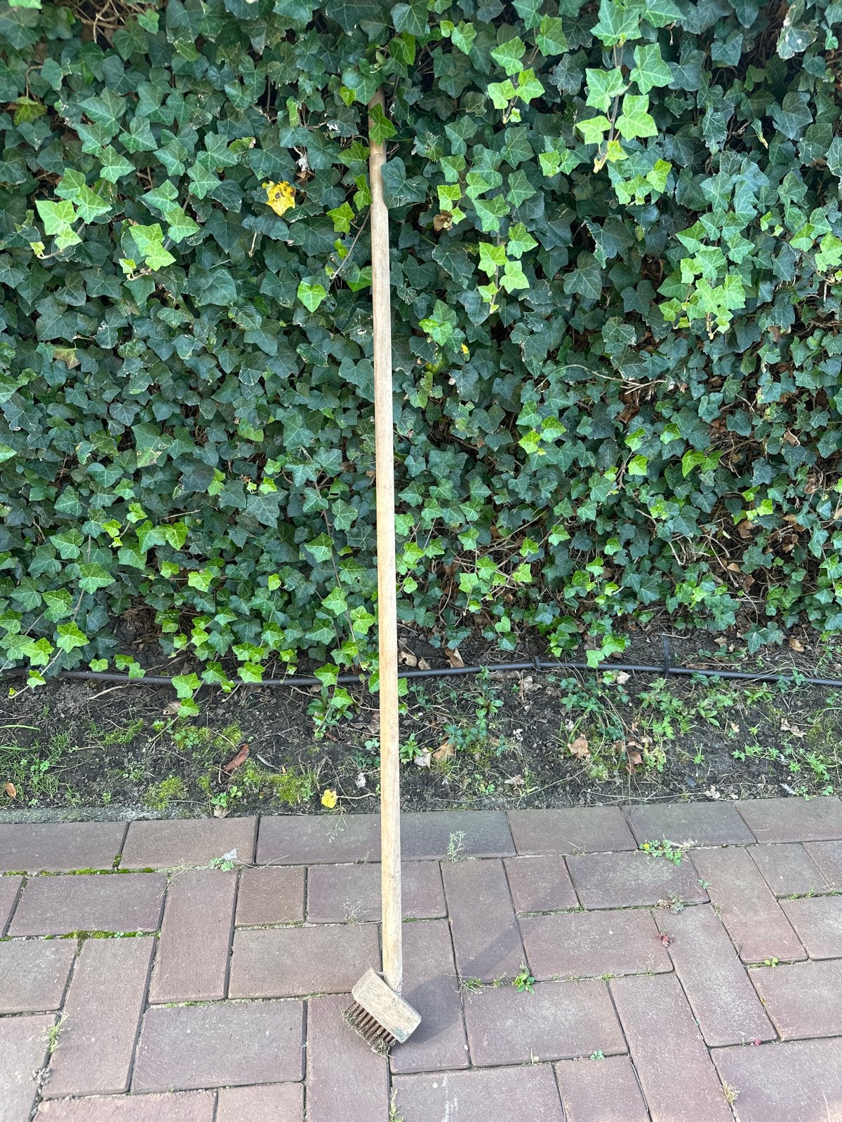 Voegenborstel met lange steel, Ophalen, Gebruikt