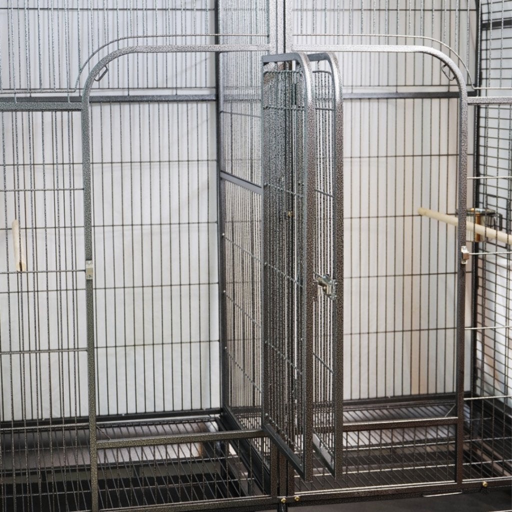 Papegaaienkooi Twins met wieltjes! Papegaaien Kooi Vogelkooi, Ophalen of Verzenden, Nieuw, Metaal, Vogelkooi
