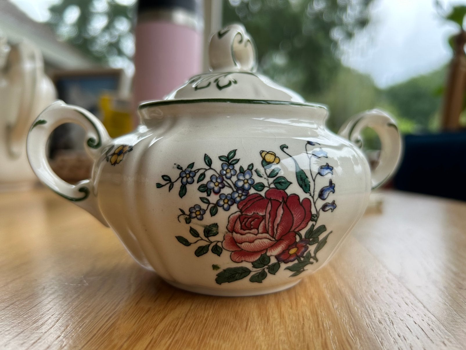Villeroy & Boch suiker en thee/koffiepot, Ophalen, Gebruikt, Overige stijlen, Aardewerk