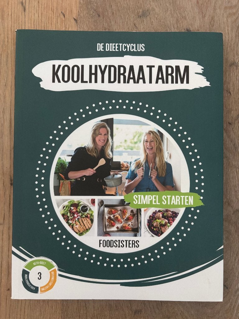 Foodsisters - De dieetcyclus koolhydraatarm, Boeken, Verzenden, FoodSisters, Zo goed als nieuw, Gezond koken