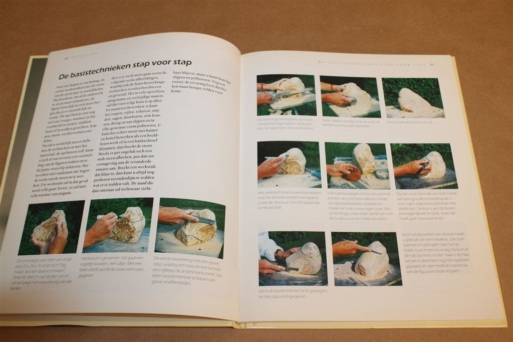 Speksteen — Technieken en Ideeën voor Sculpturen, Ophalen of Verzenden, Gelezen
