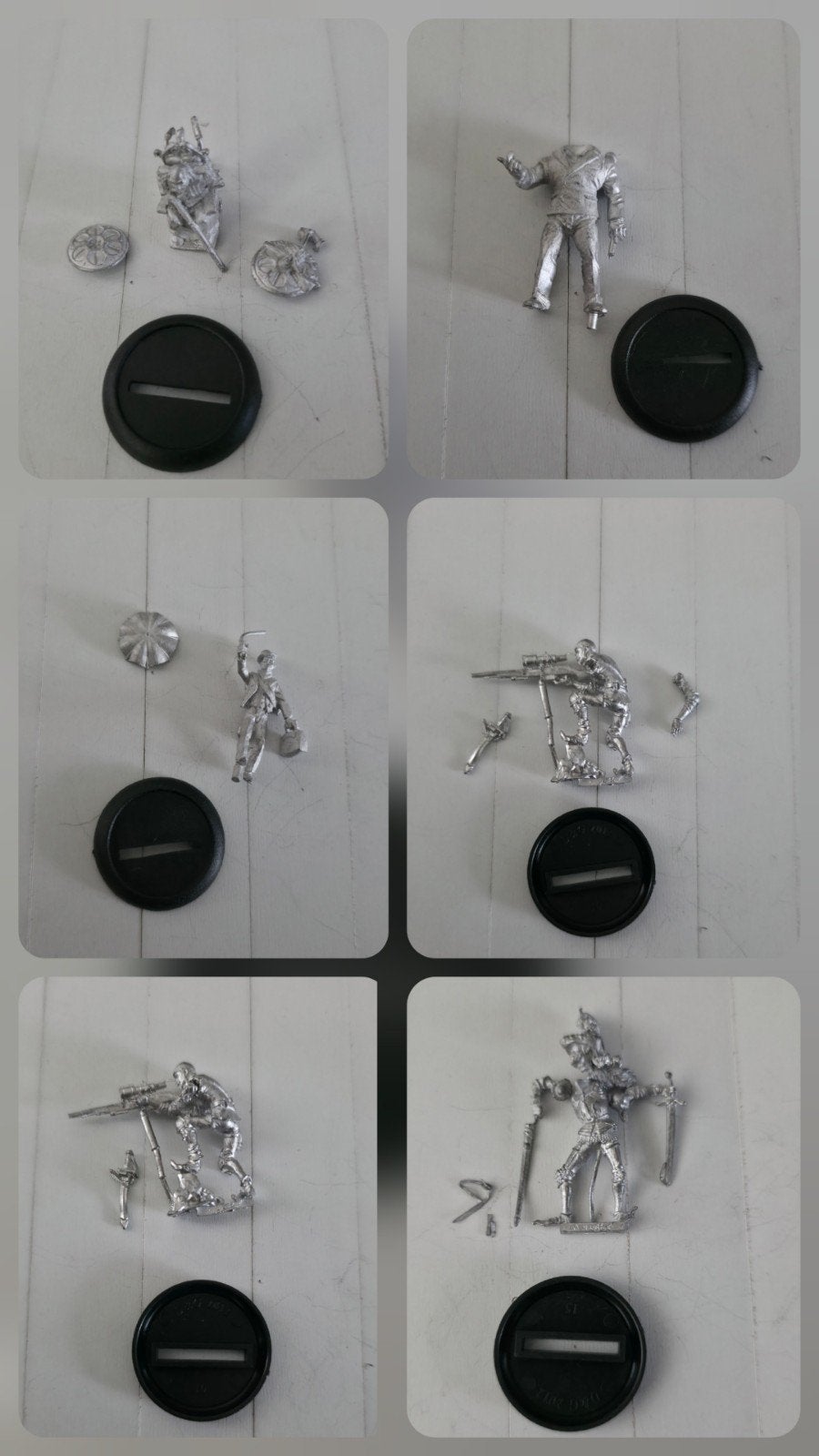 Diverse metalen miniaturen - Historisch/Fantasy, Ophalen of Verzenden, Nieuw, Overige soorten, Figuurtje(s)