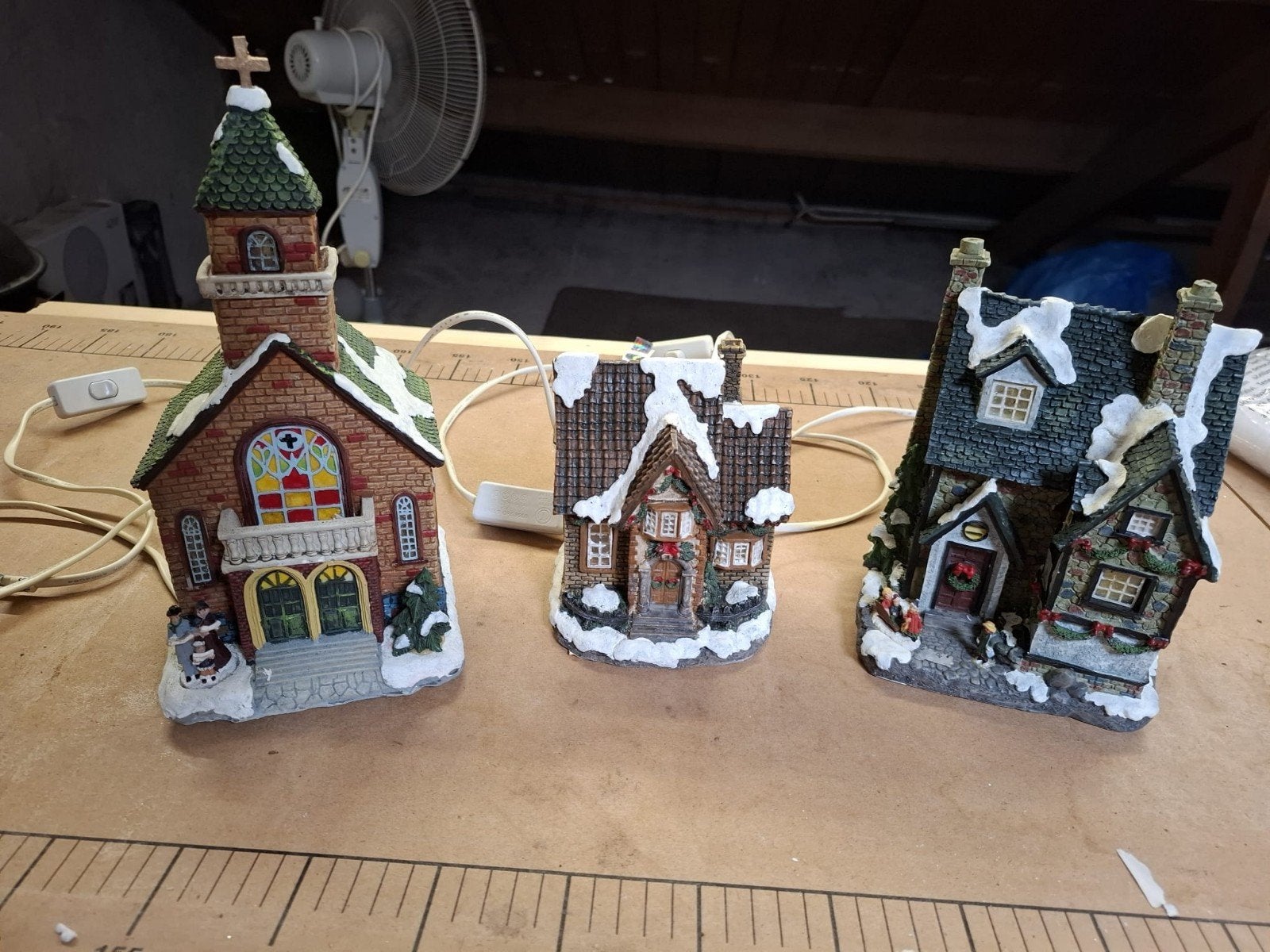 3 kersthuisjes, Ophalen, 1 t/m 20