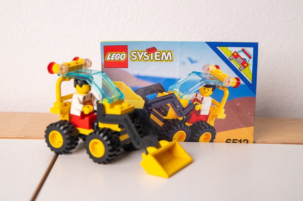 Vintage Lego 6512 - Landscape Loader, Lego, Ophalen of Verzenden, Complete set, Inclusief instructies