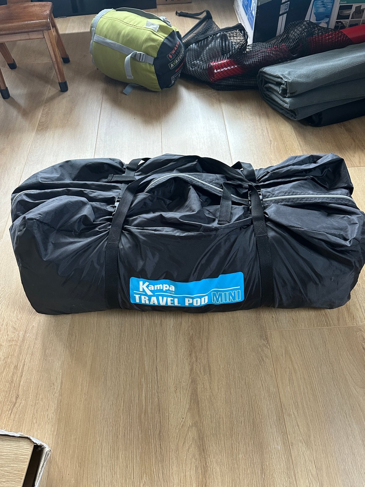 Kampa Travel Pod Mini - Compacte Voortent/Luifel, Ophalen, Zo goed als nieuw, Tot en met 2