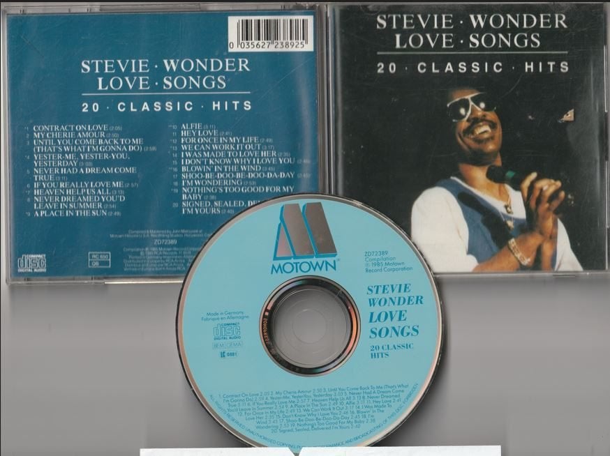 Stevie Wonder - Love Songs - 20 Classic Hits, Ophalen of Verzenden, Gebruikt, Verzamelalbum