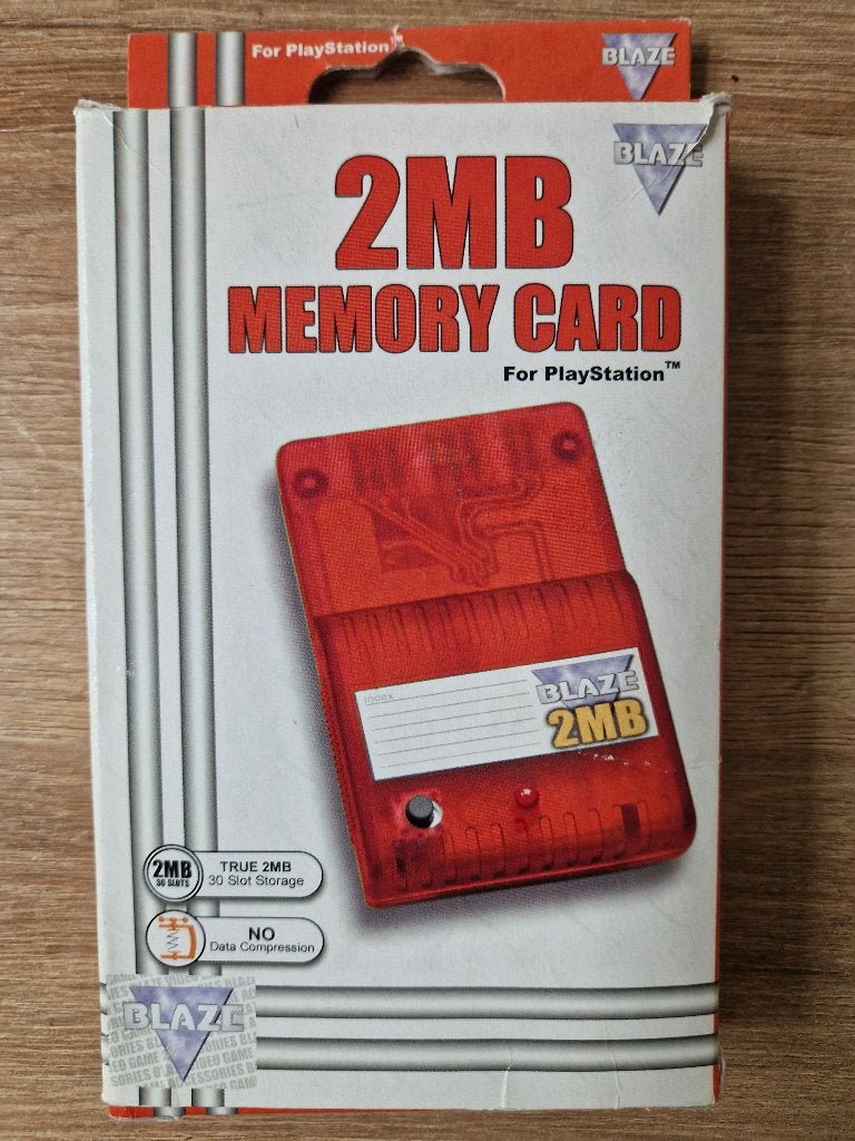 Blaze 2 MB Memory Card For Playstation, Ophalen of Verzenden, Gebruikt, Geheugenkaart, PlayStation 2