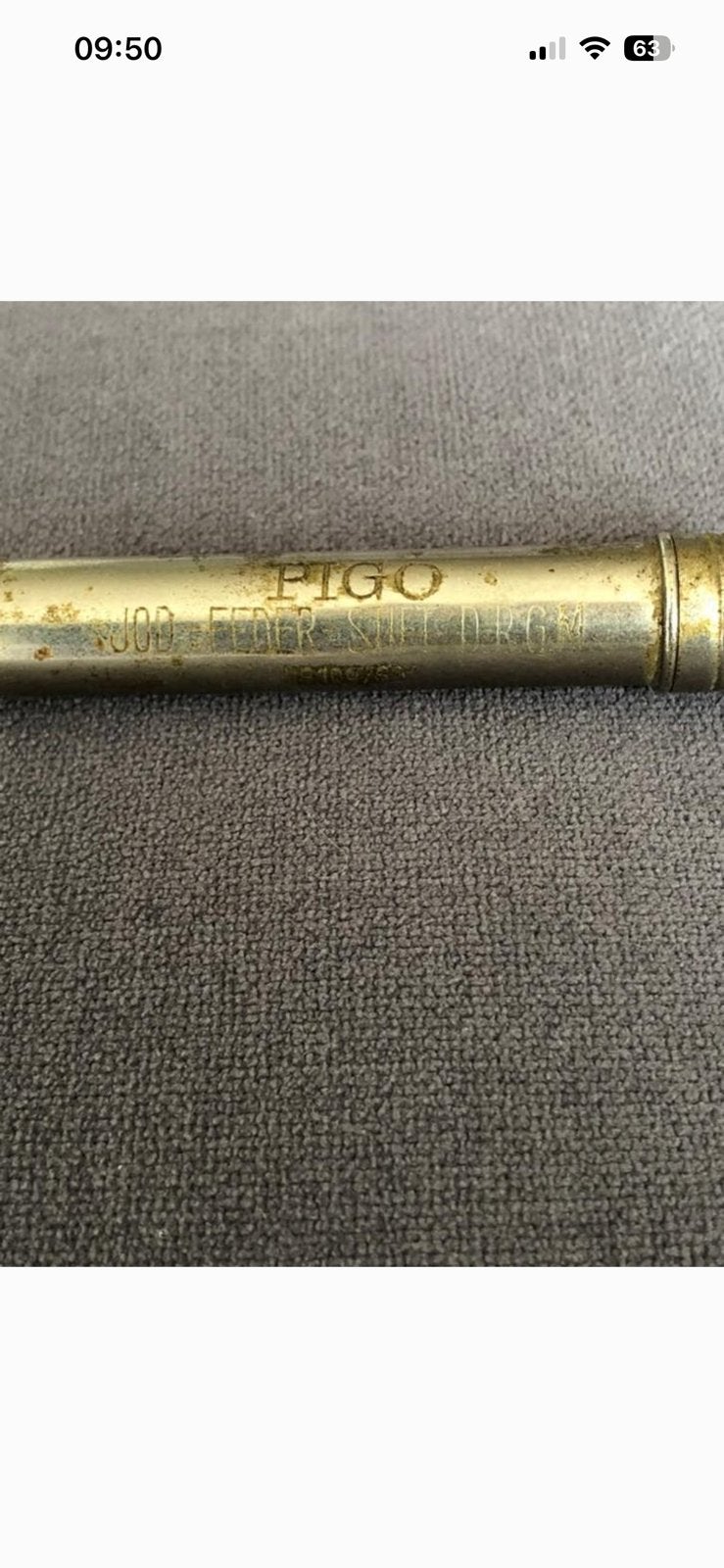 Antieke Duitse PIGO Jod-Feder Stift DRGM, Verzenden