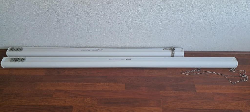 duo rolgordijn, Ophalen, Gebruikt, 150 tot 200 cm, Wit