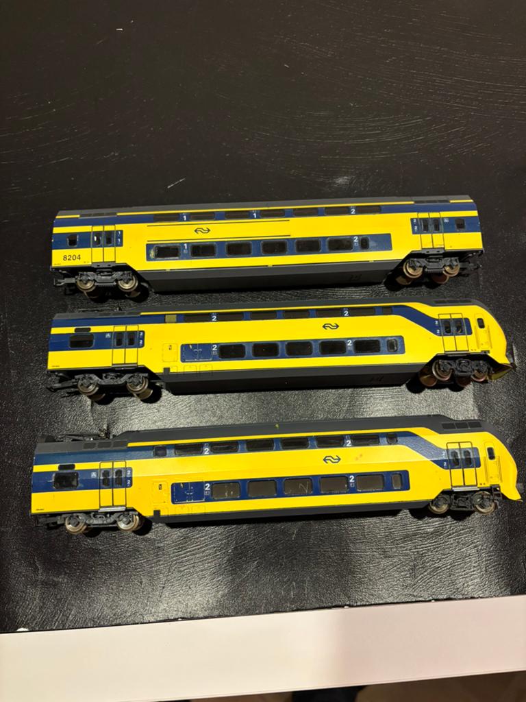 3 delige lima ns IRM gelijkstroom, Hobby en Vrije tijd, Modeltreinen | H0, Gelijkstroom, Fleischmann, Wagon, Ophalen of Verzenden