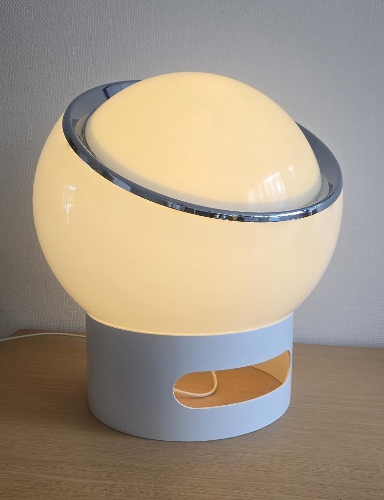 Guzzini Clan space age lamp vintage jaren 70 design, Ophalen, Gebruikt, Space age, Minder dan 50 cm