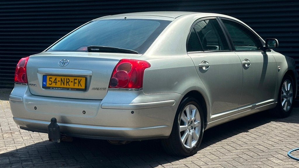 Toyota Avensis 1.8 VVTi Linea Sol | Zeer goed onderhouden |, Auto's, Toyota, Voorwielaandrijving, Zwart, 4 cilinders, 129 pk