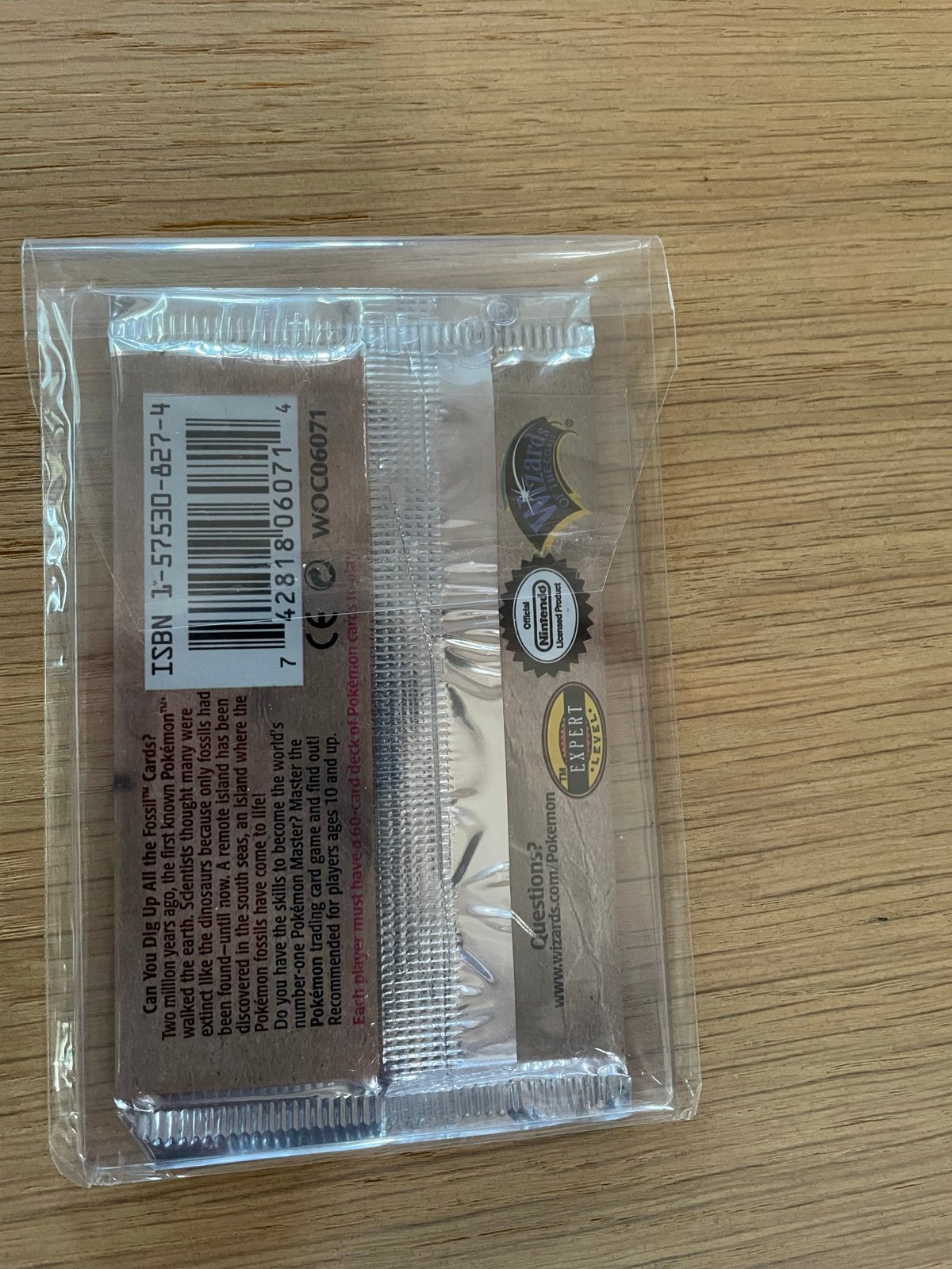 Pokémon Fossil Booster Pack Aerodactyl (Sealed, Engels), Ophalen of Verzenden, Zo goed als nieuw, Booster