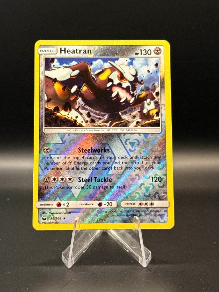 Heatran reverse	98/168	Engels	NM | Pokemon, Ophalen of Verzenden, Nieuw, Losse kaart, Foil